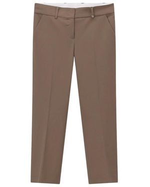 RAFFAELLO ROSSI Broeken ,Bruin ,Rechte Broek