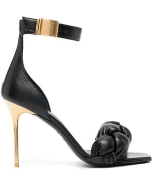 Balmain High Heel Sandals - Black