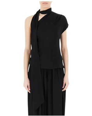 Grifoni Sleeveless Tops - Nero