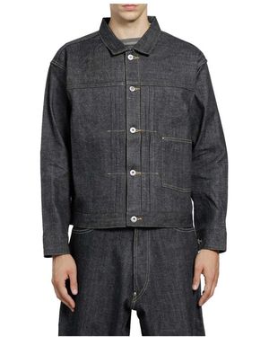 TAIGA TAKAHASHI Denim Jackets - Black