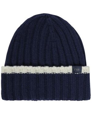 Fay Beanies - Bleu