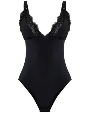Heist Studios Tops ,Zwart ,Katoen Bridget Bodysuit