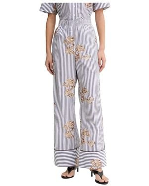 Munthe Wide Trousers - Grigio