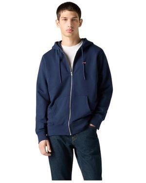 Levi's The Original Hm Zip Up - Blauw