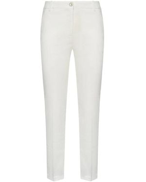 Pinko Slim-Fit Trousers - White