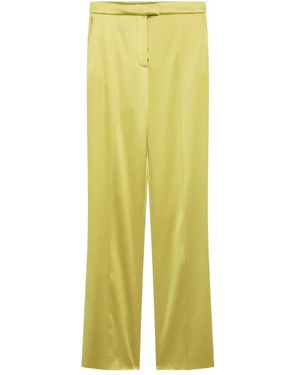 Valentino Garavani Wide Trousers - Yellow