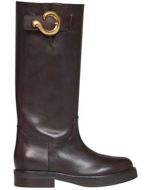 Etro High Boots - Marrón