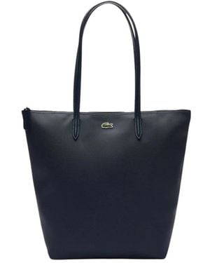 Lacoste Zip Tote Bag - Blau