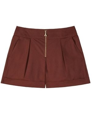 Patrizia Pepe Short Shorts - Red