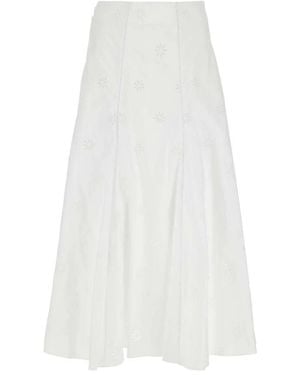 Chloé Midi Skirts - White