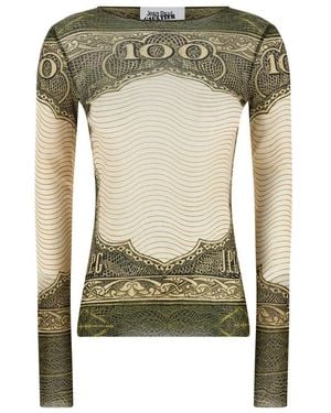 Jean Paul Gaultier Long Sleeve T-Shirts - Green