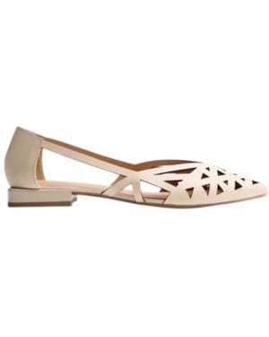 Gioseppo Ballerina Shoes - Natural