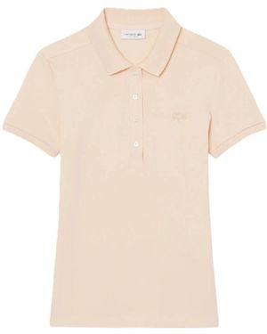 Lacoste Polo Shirts - Natural