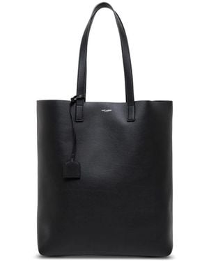 Saint Laurent Shopping Bags - Black