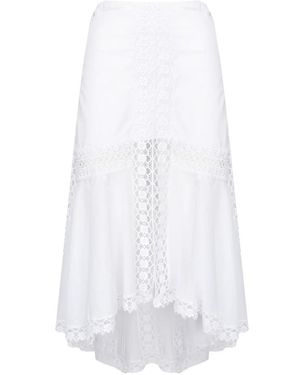 Charo Ruiz Midi Skirts - Blanco