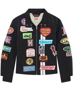 Deus Ex Machina Bomber Jackets - Blue