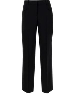 BOSS Straight Trousers - Black