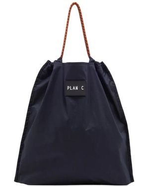 Plan C Tote Bags - Azul