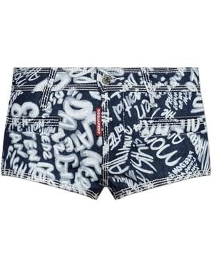 DSquared² Denim Shorts - Blue