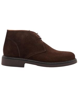 Exton Wildleder-Stiefeletten - Braun