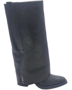 Ash Cowboy Boots - Azul