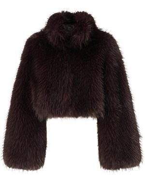 Pinko Faux Fur & Shearling Jackets - Noir