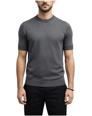 Gran Sasso Round-Neck Knitwear - Grey