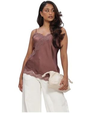 Notre-v Nv-Herlinde Camisole - Bruin