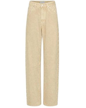 Marine Serre Jeans ,Denim Faded Moon Denim Baggy Jeans - Naturel