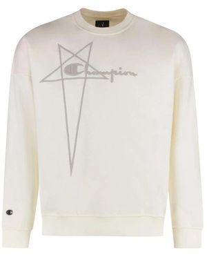 Rick Owens Sweatshirts - Blanc