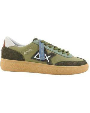 Sun 68 Trainers - Green