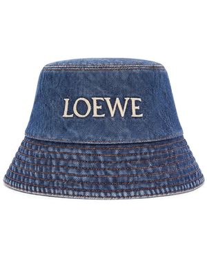 Loewe Denim Bucket - Blauw