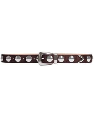 KHAITE Belts - Marrón