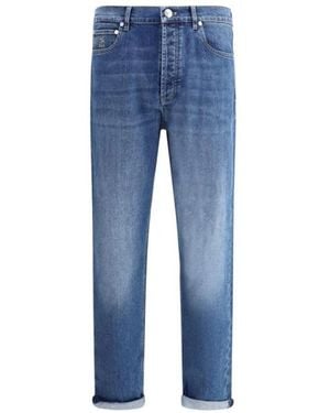 Brunello Cucinelli Slim-Fit Jeans - Blu