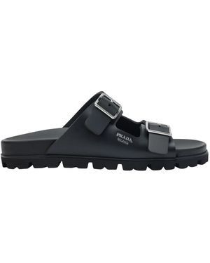 Prada Sliders - Negro