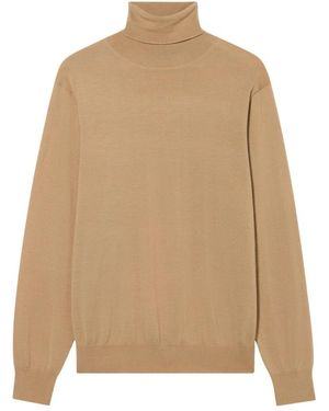 Brooks Brothers Turtlenecks - Natural
