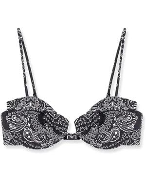 MC2 Saint Barth Amira Balkonett-Bikini-Oberteil - Braun