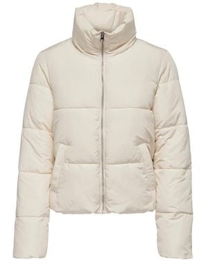 Jacqueline De Yong Newerica Life Short Padded Jacket - Natur