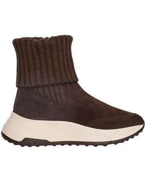 Hogan Ankle Boots - Marron
