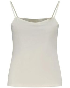 Calvin Klein Cotton Tank - Weiß