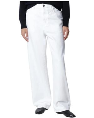Rohe Straight Fit Jeans - White