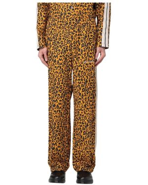 Palm Angels Straight Pants - Metallic