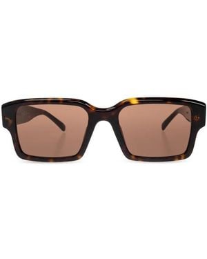 McQueen Square Sonnenbrillen - Braun