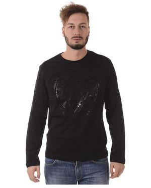 Versace Jeans Couture Long Sleeve Tops - Black