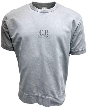 C.P. Company Rauchige Perle Schweres T-Shirt - Grau