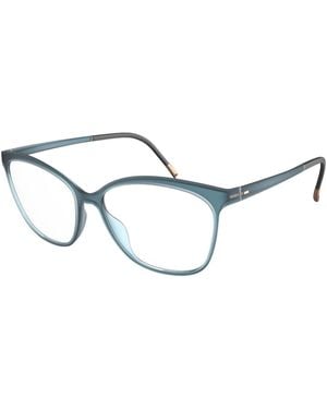 Silhouette Glasses - Blue