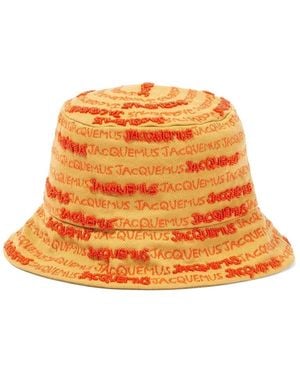 Jacquemus Le Bob Bordado Hat - Orange