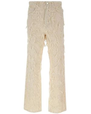 Séfr Jeans ,Katoen Nikos Straight Jeans - Naturel