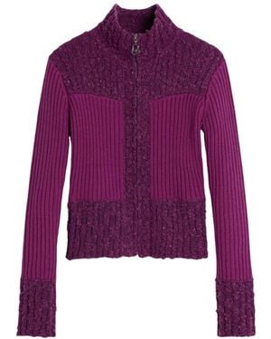 Desigual Cardigans - Purple