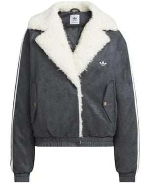 adidas Year Of The Snake Fleece-Kragenjacke - Schwarz